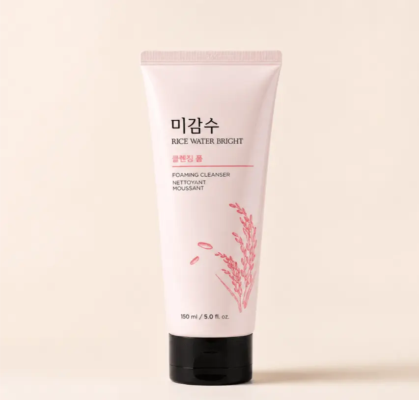 The Face Shop Rice Water Bright Foaming Cleanser (150ml)