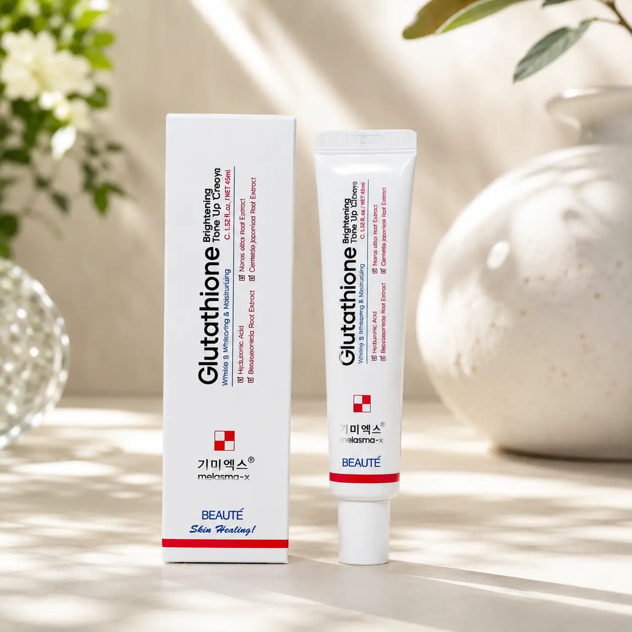 Beaute Melasma-X Glutathione Brightening Tone Up Cream (45ml)