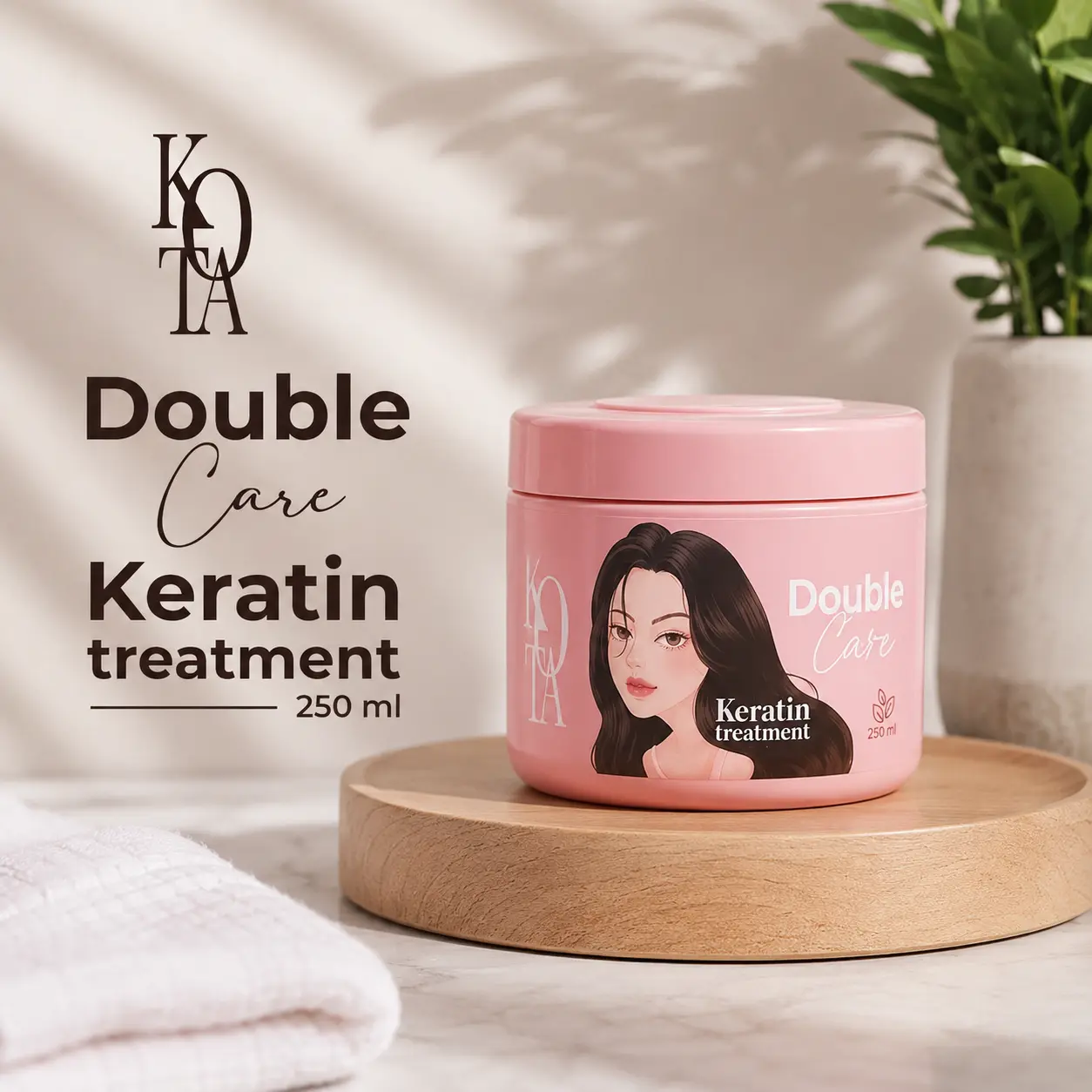 Kota Double Care Keratin Treatment Hair Mask 250 ml