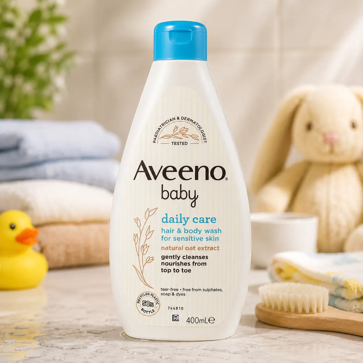 Aveeno Baby Daily Care Hair & Body Wash For Sensitive Skin (250ml)
