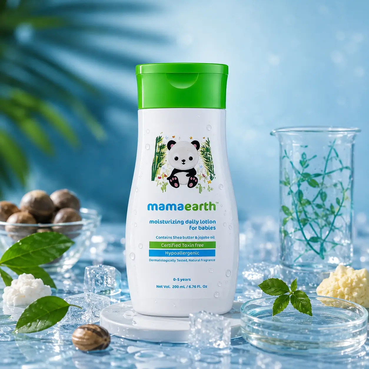 Mamaearth Moisturizing Daily Lotion For Babies (0-5 Years) – 200ml