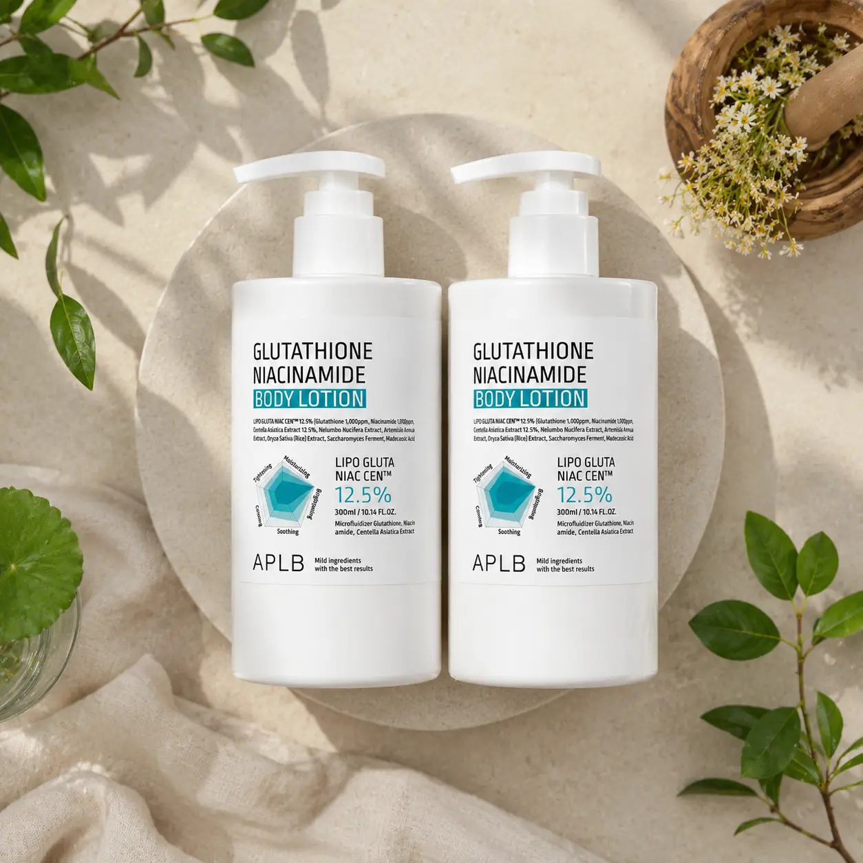 APLB Glutathione Niacinamide Body Lotion 300ml