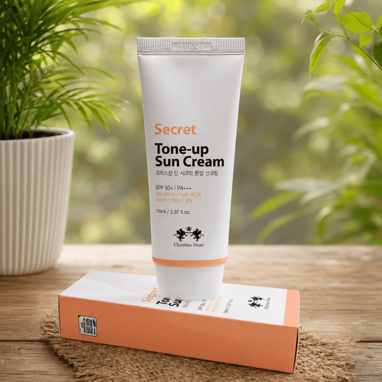 Christian Dean Secret Tone Up Sun Cream 70ml