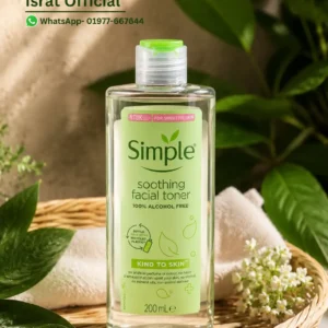 Simple Kind to Skin Soothing Facial Toner – (200ml) (100% Alcohol Free)
