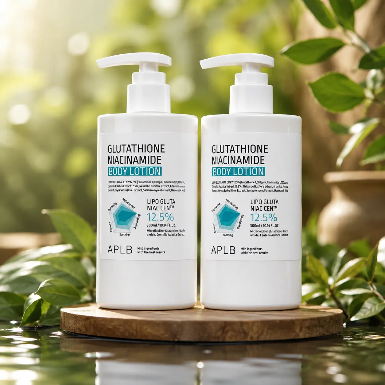APLB Glutathione Niacinamide Body Lotion 300ml