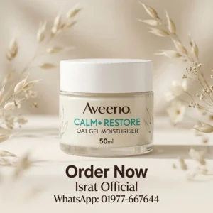 Aveeno Calm + Restore Oat Gel Moisturizer For Sensitive Skin 50ml for Sensitive Skin, Fast-Absorbing & Lightweight Gel Moisturizer