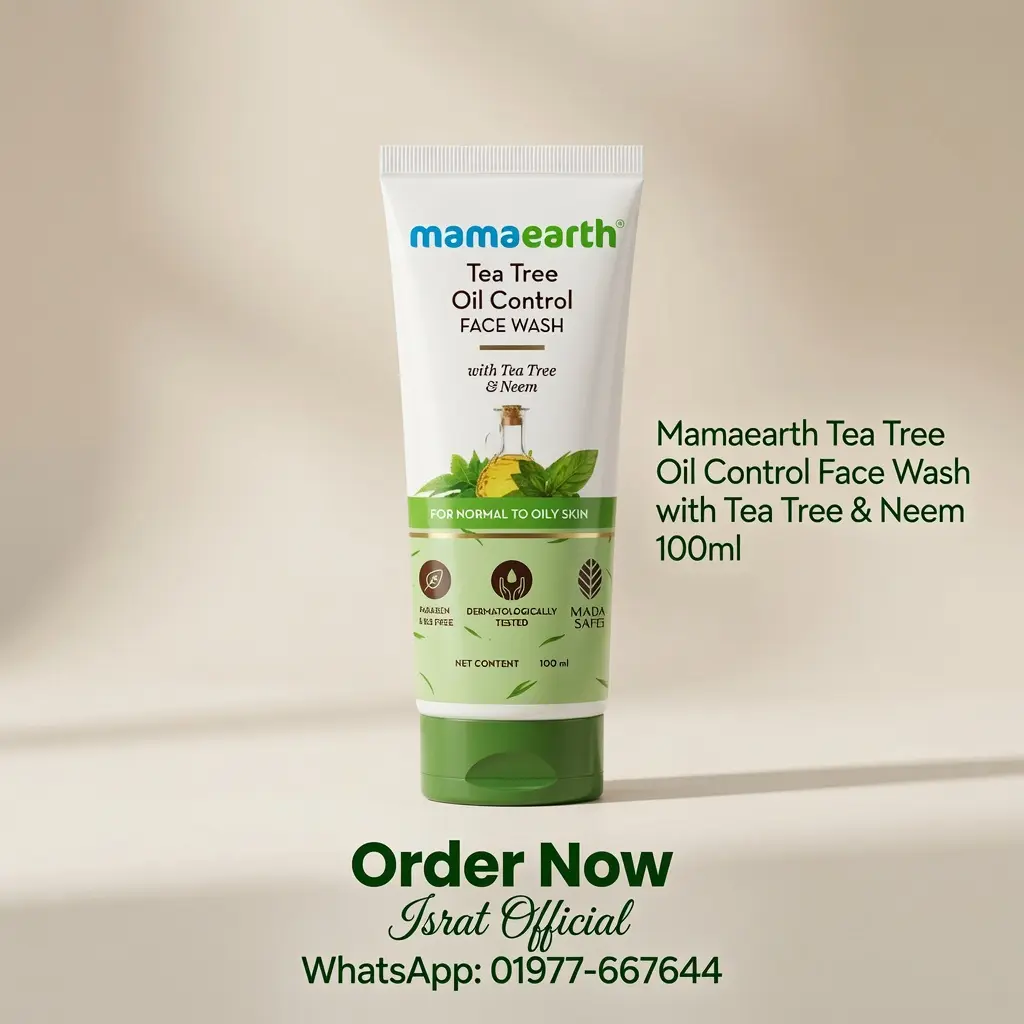 Mamaearth Tea Tree Face Wash with Tea Tree & Neem - 100ml