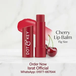 Dot & Key Cherry Lip-Balm SPF 50 (12gm) | Moisturization |For Smooth and Brightening for Glossy, Buttery Soft Lips