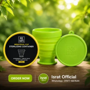 Sterilizing Container For Pee Safe Menstrual Cup