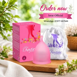 Anytime Menstrual Cup Reusable For Women Hygiene During Period – Pad-Free Periods Menstrual Cup