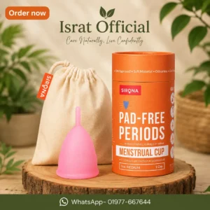 Sirona Reusable Pad-Free Periods Menstrual Cup for Women –  100% Authentic