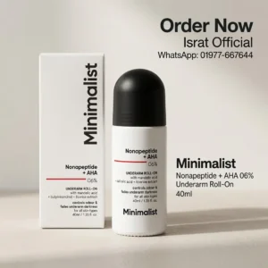 Minimalist Nonapeptide + AHA 6% Underarm Roll-On 40ml