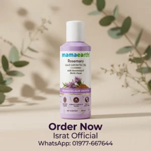 Mamaearth Rosemary Hair Growth Oil with Rosemary & Methi Dana – 150ml