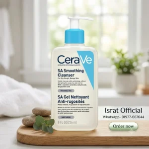 CeraVe SA Smoothing Cleanser For Dry,Rough And Bumpy Skin Facewash – 236ml