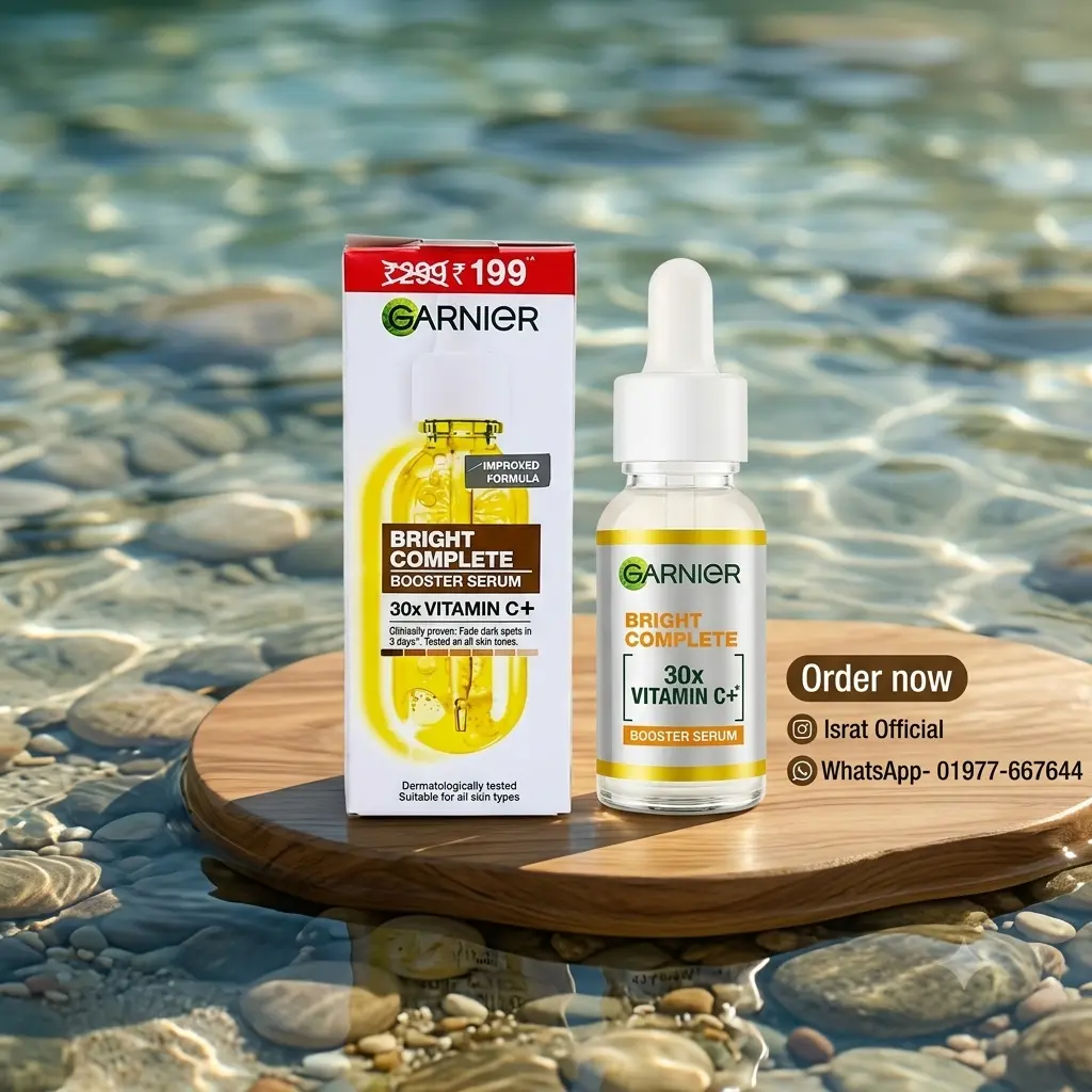 Garnier Bright Complete 30x Vitamin C Booster Serum - 15ml