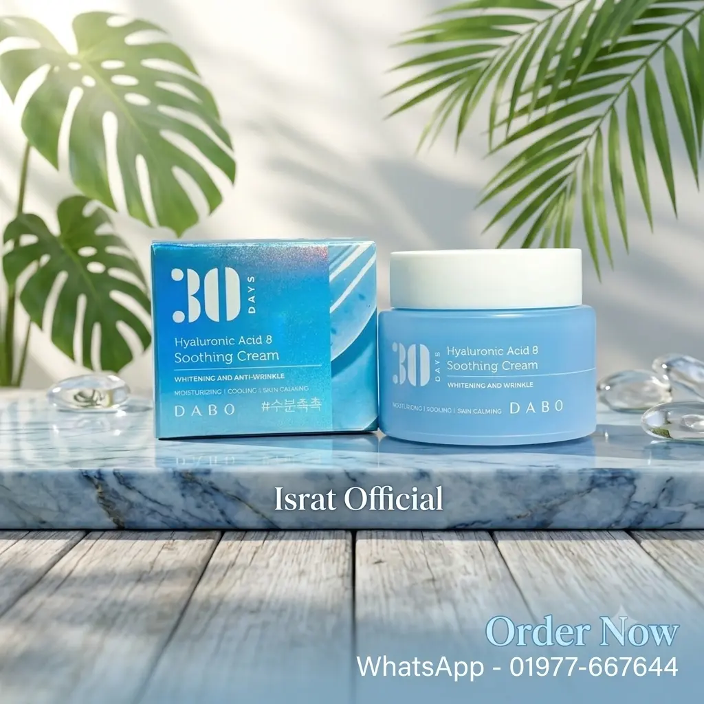 Dabo 30 Days Hyaluronic Acid 8 Soothing Cream = 100ml