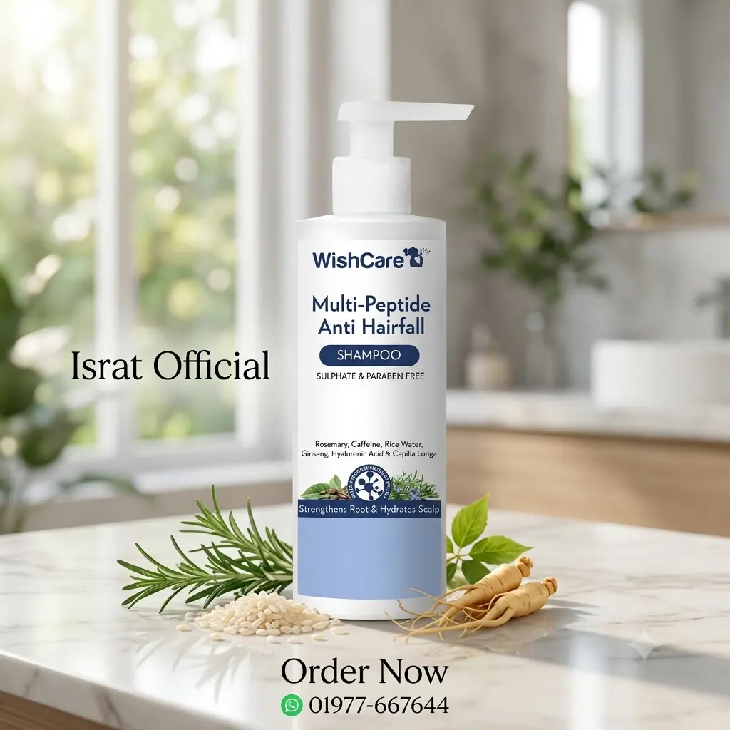 Wishcare Multi Peptide Anti Hairfall Shampoo - 250ml