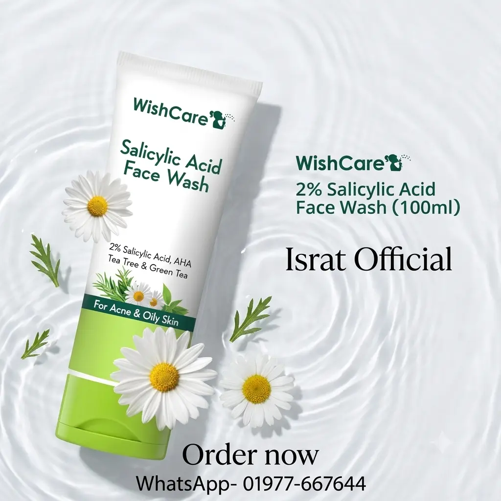 WishCare 2% Salicylic Acid Face Wash - 100ml