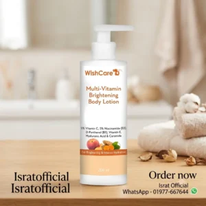 WishCare Multi-Vitamin Brightening Body Lotion – 200ml