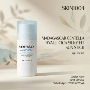 Skin1004 Madagascar Centella Hyalu-Cica Silky-Fit Sun Stick SPF50+ PA++++ = 7g
