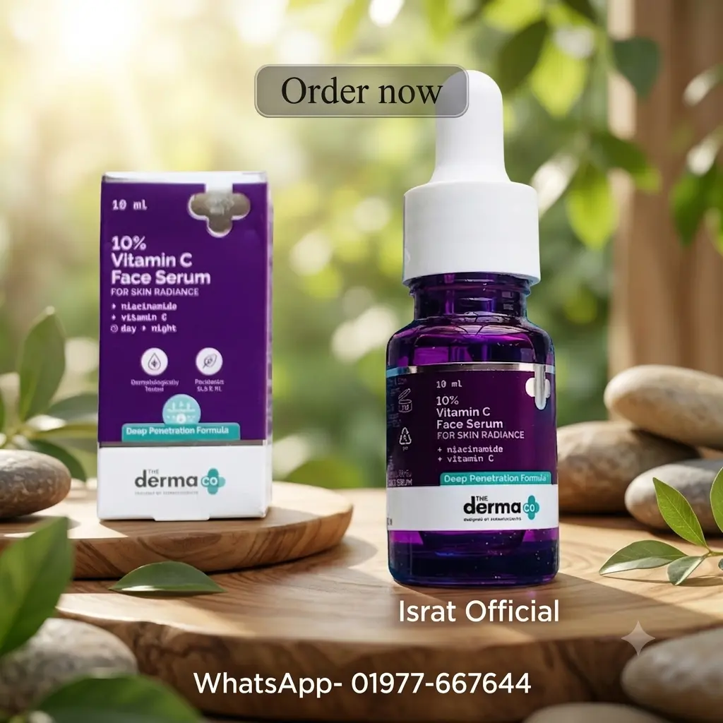The Derma Co 10% Vitamin C Face Serum For Skin Radiance - 30ml