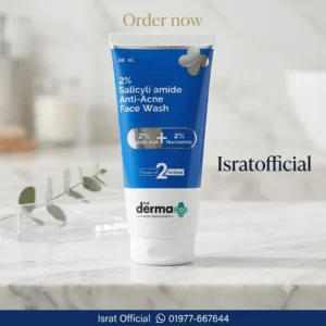 The Derma Co 2% Sali Cinamide Anti Acne Face Wash – 80ml
